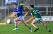 22 October 2023; Leo McLoone of Naomh Conaill during the Donegal County Senior Club Football Championship final between Gaoth Dobhair and Naomh Conaill at MacCumhaill Park in Ballybofey, Donegal. Photo by Ramsey Cardy/Sportsfile