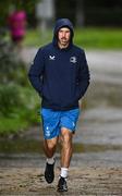 24 October 2023; Backs coach Andrew Goodman during Leinster Rugby squad training at UCD in Dublin. Photo by Harry Murphy/Sportsfile