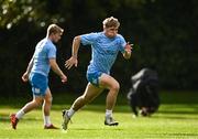 24 October 2023; Fintan Gunne during Leinster Rugby squad training at UCD in Dublin. Photo by Harry Murphy/Sportsfile