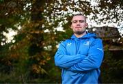 24 October 2023; Jack Boyle during Leinster Rugby media conference at UCD in Dublin. Photo by Harry Murphy/Sportsfile