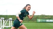 24 October 2023; Katie McCabe during a Republic of Ireland women training session at the FAI National Training Centre in Abbotstown, Dublin. Photo by Stephen McCarthy/Sportsfile