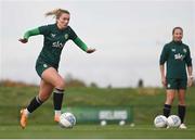 25 October 2023; Saoirse Noonan during a Republic of Ireland women training session at the FAI National Training Centre in Abbotstown, Dublin. Photo by Stephen McCarthy/Sportsfile