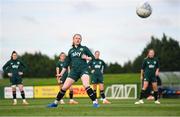 25 October 2023; Amber Barrett during a Republic of Ireland women training session at the FAI National Training Centre in Abbotstown, Dublin. Photo by Stephen McCarthy/Sportsfile
