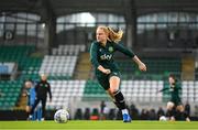 26 October 2023; Amber Barrett during a Republic of Ireland women training session at Tallaght Stadium in Dublin. Photo by Stephen McCarthy/Sportsfile