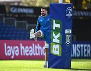 27 October 2023; Max Deegan during a Leinster rugby captain's run at the RDS Arena in Dublin. Photo by Harry Murphy/Sportsfile