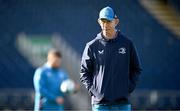 27 October 2023; Head coach Leo Cullen during a Leinster rugby captain's run at the RDS Arena in Dublin. Photo by Harry Murphy/Sportsfile