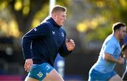 27 October 2023; Paddy McCarthy during a Leinster rugby captain's run at the RDS Arena in Dublin. Photo by Harry Murphy/Sportsfile