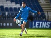 27 October 2023; Jordan Larmour during a Leinster rugby captain's run at the RDS Arena in Dublin. Photo by Harry Murphy/Sportsfile