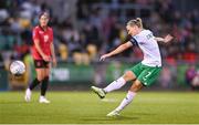 27 October 2023; Diane Caldwell of Republic of Ireland during the UEFA Women's Nations League B match between Republic of Ireland and Albania at Tallaght Stadium in Dublin. Photo by Stephen McCarthy/Sportsfile