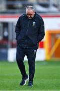 27 October 2023; UCD manager Andy Myler before the SSE Airtricity Men's Premier Division match between Shelbourne and UCD at Tolka Park in Dublin. Photo by Tyler Miller/Sportsfile