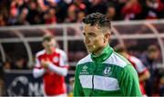 27 October 2023; Ronan Finn of Shamrock Rovers before the SSE Airtricity Men's Premier Division match between St Patrick's Athletic and Shamrock Rovers at Richmond Park in Dublin. Photo by Seb Daly/Sportsfile