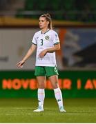 27 October 2023; Chloe Mustaki of Republic of Ireland during the UEFA Women's Nations League B match between Republic of Ireland and Albania at Tallaght Stadium in Dublin. Photo by David Fitzgerald/Sportsfile
