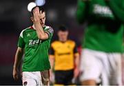 27 October 2023; Aaron Bolger of Cork City after the SSE Airtricity Men's Premier Division match between Cork City and Derry City at Turner's Cross in Cork. Photo by Eóin Noonan/Sportsfile