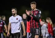27 October 2023; Kacper Radkowski of Bohemians after the SSE Airtricity Men's Premier Division match between Dundalk and Bohemians at Oriel Park in Dundalk, Louth. Photo by Ben McShane/Sportsfile