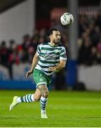 27 October 2023; Richie Towell of Shamrock Rovers during the SSE Airtricity Men's Premier Division match between St Patrick's Athletic and Shamrock Rovers at Richmond Park in Dublin. Photo by Seb Daly/Sportsfile