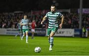 27 October 2023; Richie Towell of Shamrock Rovers during the SSE Airtricity Men's Premier Division match between St Patrick's Athletic and Shamrock Rovers at Richmond Park in Dublin. Photo by Seb Daly/Sportsfile