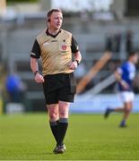 22 October 2023; Referee Enda Mallon during the Armagh County Senior Club Football Championship final between Clan na Gael and Crossmaglen Rangers at BOX-IT Athletic Grounds in Armagh. Photo by Ben McShane/Sportsfile