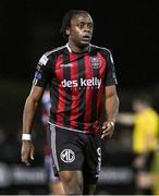 27 October 2023; Jonathan Afolabi of Bohemians during the SSE Airtricity Men's Premier Division match between Dundalk and Bohemians at Oriel Park in Dundalk, Louth. Photo by Ben McShane/Sportsfile