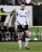 27 October 2023; Cameron Elliott of Dundalk during the SSE Airtricity Men's Premier Division match between Dundalk and Bohemians at Oriel Park in Dundalk, Louth. Photo by Ben McShane/Sportsfile