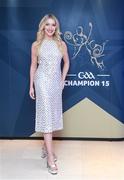 27 October 2023; GAA digital content manager Niamh Boyle upon arrival at the GAA Champion 15 Awards at Croke Park in Dublin. Photo by Matt Browne/Sportsfile