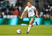 27 October 2023; Abbie Larkin of Republic of Ireland during the UEFA Women's Nations League B match between Republic of Ireland and Albania at Tallaght Stadium in Dublin. Photo by Stephen McCarthy/Sportsfile