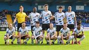 28 October 2023; Athlone Town players before the SSE Airtricity Men's First Division Play-Off semi-final second leg match between Waterford and Athlone Town at the RSC in Waterford. Photo by Seb Daly/Sportsfile