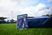 28 October 2023; A general view a match programme before the United Rugby Championship match between Leinster and Hollywoodbets Sharks at the RDS Arena in Dublin. Photo by Harry Murphy/Sportsfile