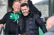 28 October 2023; Shamrock Rovers First Team manager Stephen Bradley is seen in the stands during the EA SPORTS MU17 LOI Mark Farren Cup match between Shamrock Rovers and Shelbourne at Tallaght Stadium in Dublin. Photo by Tyler Miller/Sportsfile