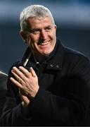 28 October 2023; Limerick senior hurling manager John Kiely, who was honoured at half-time alongside the players and backroom team of the Limerick 1998 All-Ireland Intermediate Hurling Championship Final winning team, at the Limerick County Senior Club Hurling Championship final between Na Piarsaigh and Patrickswell at the TUS Gaelic Grounds in Limerick. Photo by Piaras Ó Mídheach/Sportsfile