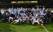 28 October 2023; Na Piarsaigh players celebrate after their side's victory in the Limerick County Senior Club Hurling Championship final between Na Piarsaigh and Patrickswell at the TUS Gaelic Grounds in Limerick. Photo by Piaras Ó Mídheach/Sportsfile