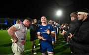 28 October 2023; Scott Penny of Leinster after his side's victory in the United Rugby Championship match between Leinster and Hollywoodbets Sharks at the RDS Arena in Dublin. Photo by Harry Murphy/Sportsfile