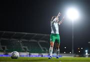 27 October 2023; Katie McCabe of Republic of Ireland during the UEFA Women's Nations League B match between Republic of Ireland and Albania at Tallaght Stadium in Dublin. Photo by Stephen McCarthy/Sportsfile