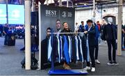 28 October 2023; The BEST Menswear stand in the fanzone before the United Rugby Championship match between Leinster and Hollywoodbets Sharks at the RDS Arena in Dublin. Photo by Sam Barnes/Sportsfile