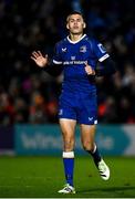 28 October 2023; Sam Prendergast of Leinster during the United Rugby Championship match between Leinster and Hollywoodbets Sharks at the RDS Arena in Dublin. Photo by Harry Murphy/Sportsfile