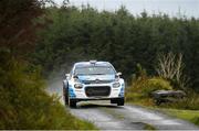 29 October 2023; Steve Wood and Kenny Hull in their Citroen C3 Rally2 during the Fastnet Stages Rally Round 8 of the Triton Showers National Rally Championship in Bantry, Cork. Photo by Philip Fitzpatrick/Sportsfile