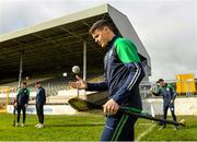 29 October 2023; TJ Reid of Shamrocks Ballyhale on the pitch before the Kilkenny County Senior Club Hurling Championship final match between Shamrocks Ballyhale and O'Loughlin Gaels at UPMC Nowlan Park in Kilkenny. Photo by Matt Browne/Sportsfile