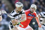 29 October 2023; Daithi Burke of Turloughmore in action against Darragh Burke of St Thomas during the Galway County Senior Club Hurling Championship final match between Turloughmore and St Thomas at Pearse Stadium in Galway. Photo by Ray Ryan/Sportsfile