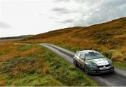 29 October 2023; Eamonn Kelly and Conor Mohan in their VW Polo GTI R5 during the Fastnet Stages Rally Round 8 of the Triton Showers National Rally Championship in Bantry, Cork. Photo by Philip Fitzpatrick/Sportsfile