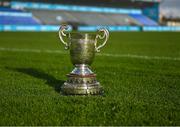 29 October 2023; The New Ireland Assurance Company Perpetual Challenge Cup before the Dublin County Senior Club Hurling Championship final match between Ballyboden St Endas and Na Fianna at Parnell Park in Dublin. Photo by Stephen Marken/Sportsfile