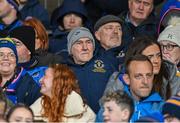 29 October 2023; Derry manager Mickey Harte watching on  during the Tyrone County Senior Club Football Championship Final between Trillick and Errigal Ciaran at Healy Park in Omagh, Tyrone. Photo by Oliver McVeigh/Sportsfile Photo by Oliver McVeigh/Sportsfile