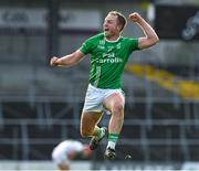 29 October 2023; Mark Bergin captain of O'Loughlin Gaels celebrates after the Kilkenny County Senior Club Hurling Championship final match between Shamrocks Ballyhale and O'Loughlin Gaels at UPMC Nowlan Park in Kilkenny. Photo by Matt Browne/Sportsfile