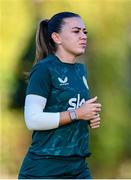 29 October 2023; Katie McCabe during a Republic of Ireland women training session at Shkodra Football Club in Shkoder, Albania. Photo by Stephen McCarthy/Sportsfile