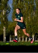 29 October 2023; Megan Connolly during a Republic of Ireland women training session at Shkodra Football Club in Shkoder, Albania. Photo by Stephen McCarthy/Sportsfile