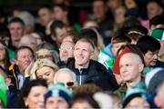 29 October 2023; Galway hurling manager Henry Shefflin watches his former team in action against O'Loughlin Gaels during the Kilkenny County Senior Club Hurling Championship final match between Shamrocks Ballyhale and O'Loughlin Gaels at UPMC Nowlan Park in Kilkenny. Photo by Matt Browne/Sportsfile