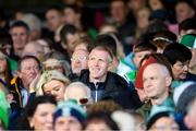 29 October 2023; Galway hurling manager Henry Shefflin watches his former team in action against O'Loughlin Gaels during the Kilkenny County Senior Club Hurling Championship final match between Shamrocks Ballyhale and O'Loughlin Gaels at UPMC Nowlan Park in Kilkenny. Photo by Matt Browne/Sportsfile