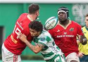 29 October 2023; Tom Ahern of Munster during the United Rugby Championship match between Benetton and Munster at Stadio Monigo in Treviso, Italy. Photo by Massimiliano Carnabuci/Sportsfile