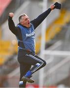 29 October 2023; Castlehaven manager James McCarthy celebrates at the final whistle of the Cork County Premier Senior Club Football Championship final match between Castlehaven and Nemo Rangers at Páirc Uí Chaoimh in Cork. Photo by Brendan Moran/Sportsfile