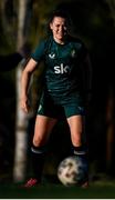 29 October 2023; Emily Whelan during a Republic of Ireland women training session at Shkodra Football Club in Shkoder, Albania. Photo by Stephen McCarthy/Sportsfile