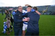 29 October 2023; Mark Collins of Castlehaven celebrates with supporters after the Cork County Premier Senior Club Football Championship final match between Castlehaven and Nemo Rangers at Páirc Uí Chaoimh in Cork. Photo by Brendan Moran/Sportsfile Photo by Brendan Moran/Sportsfile
