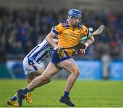 29 October 2023; Diarmuid Clerkin of Na Fianna in action against Pearce Christie of Ballyboden St Endas during the Dublin County Senior Club Hurling Championship final match between Ballyboden St Endas and Na Fianna at Parnell Park in Dublin. Photo by Stephen Marken/Sportsfile
